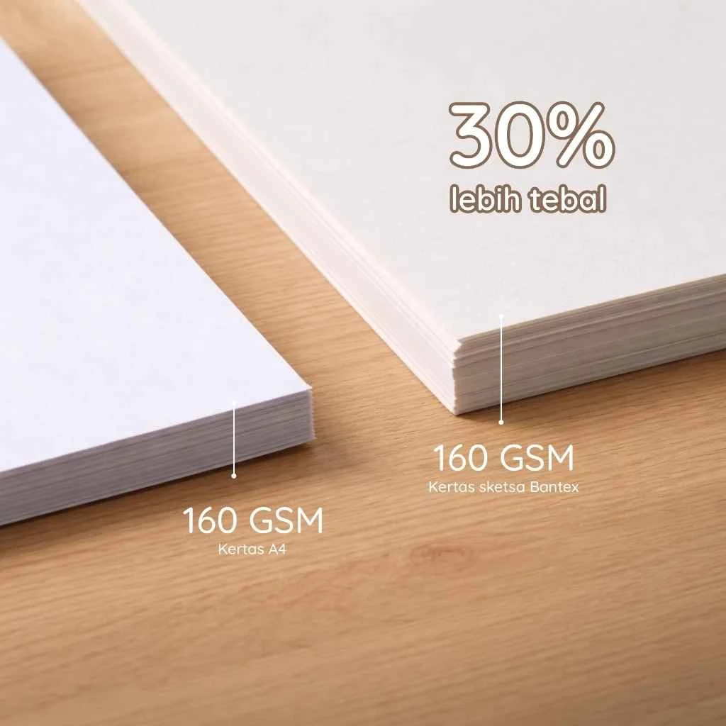 Sketch Book Bantex A5 BK1003 Buku Sketsa Gambar